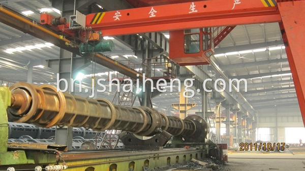 15meter lathe machine for concrete pile mould